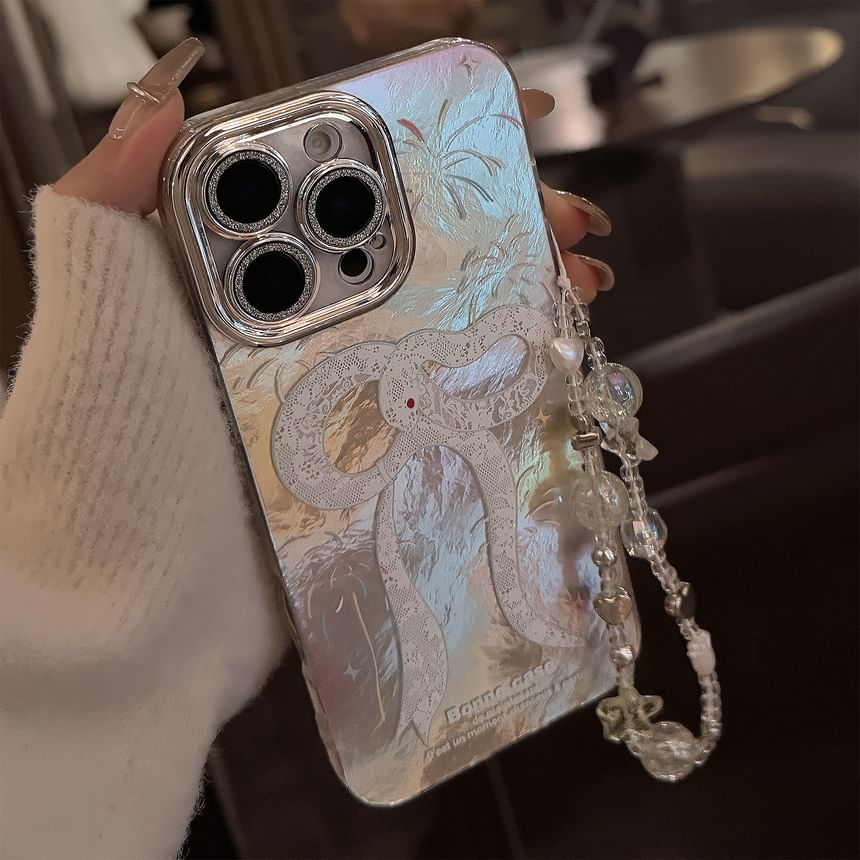 Strap Case / Phone Bead Print Snake Set