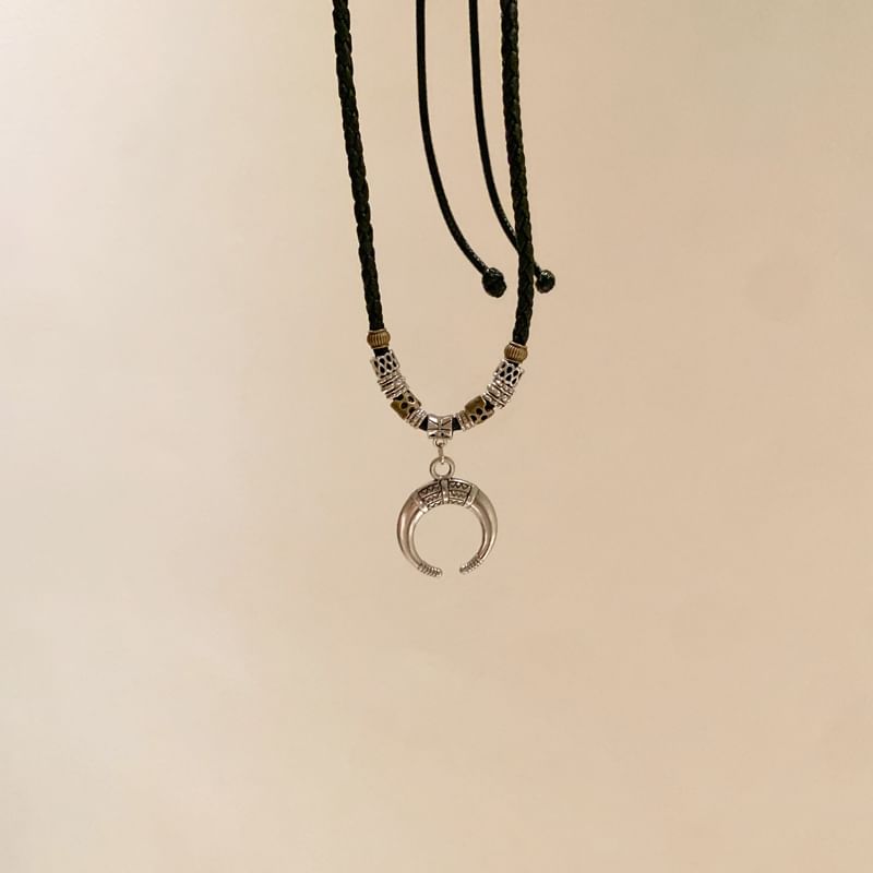 Necklace Moon Crescent Pendant
