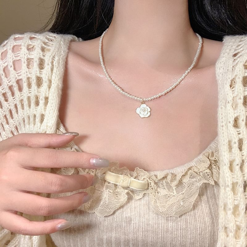 Flower Necklace Pendant