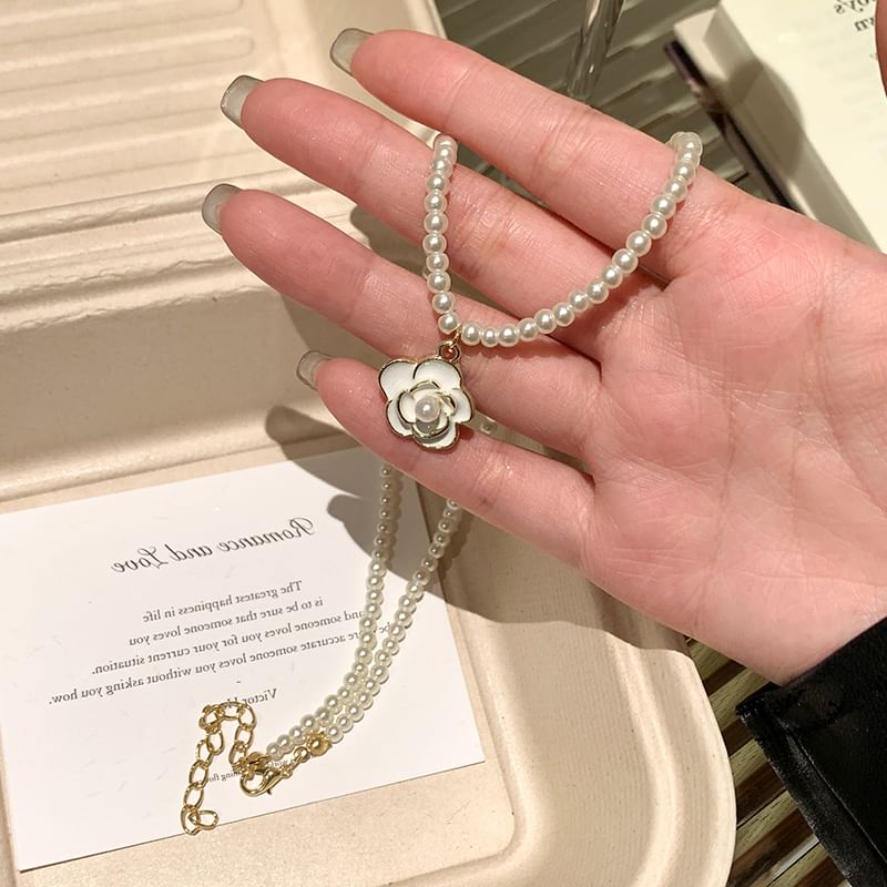 Flower Necklace Pendant