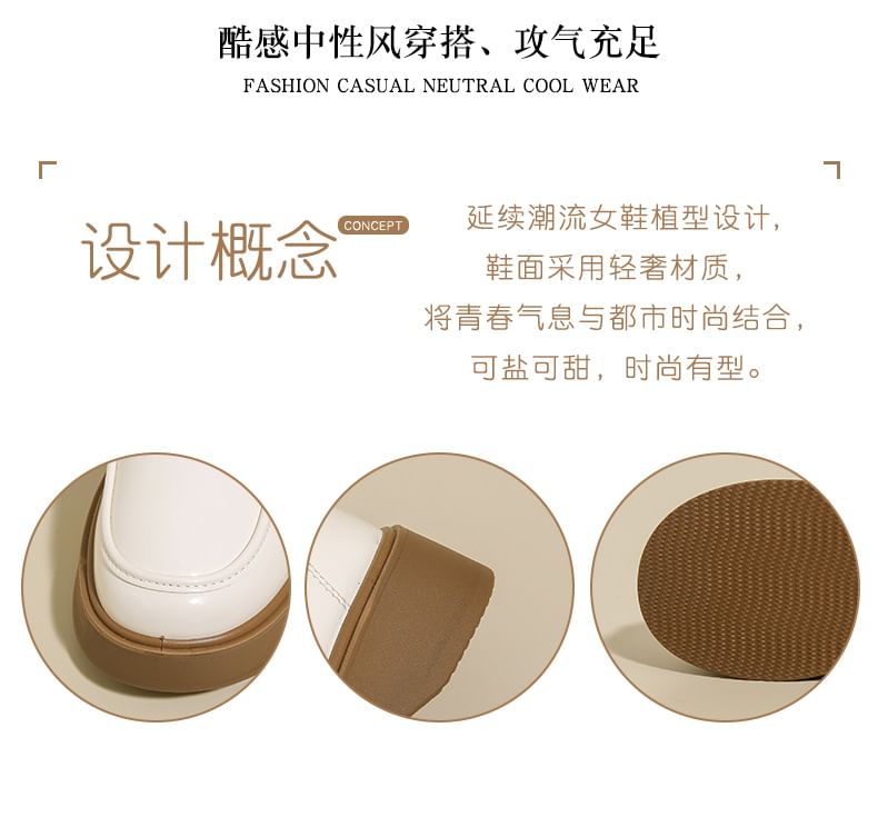 Lace Shoes Up Platform