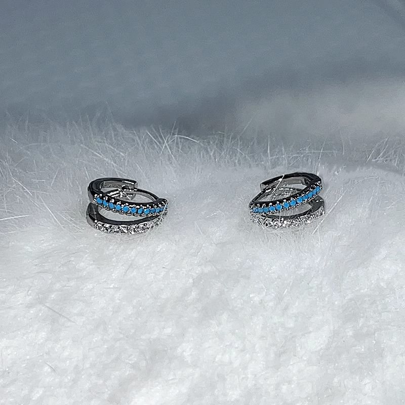 Rhinestone Earring Huggie