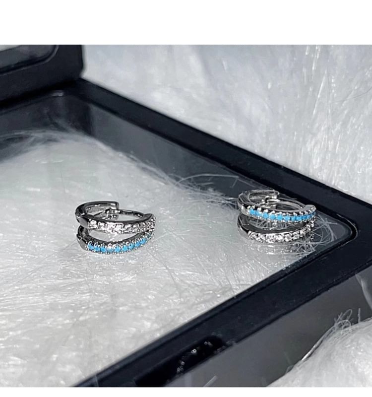 Rhinestone Earring Huggie