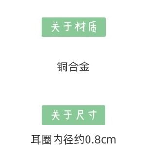 Rhinestone Earring Huggie