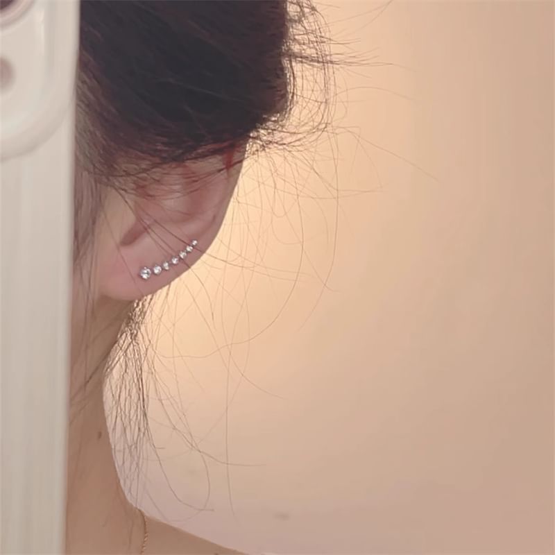 Earring Climber Rhinestone
