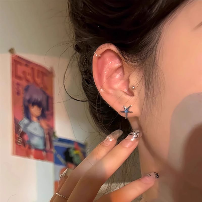 Starfish Stud Earring
