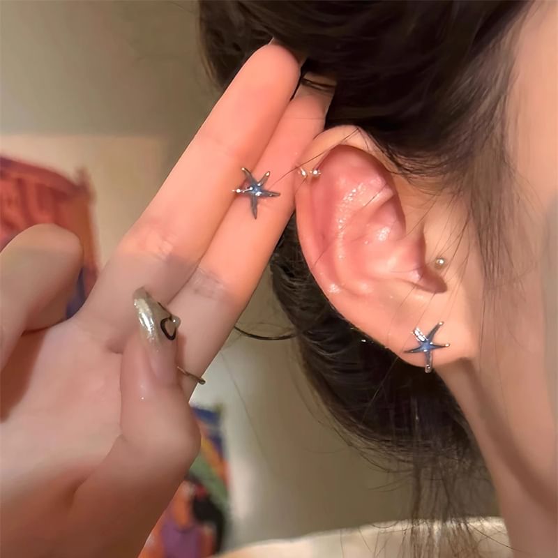 Starfish Stud Earring