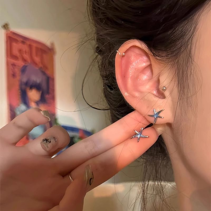 Starfish Stud Earring