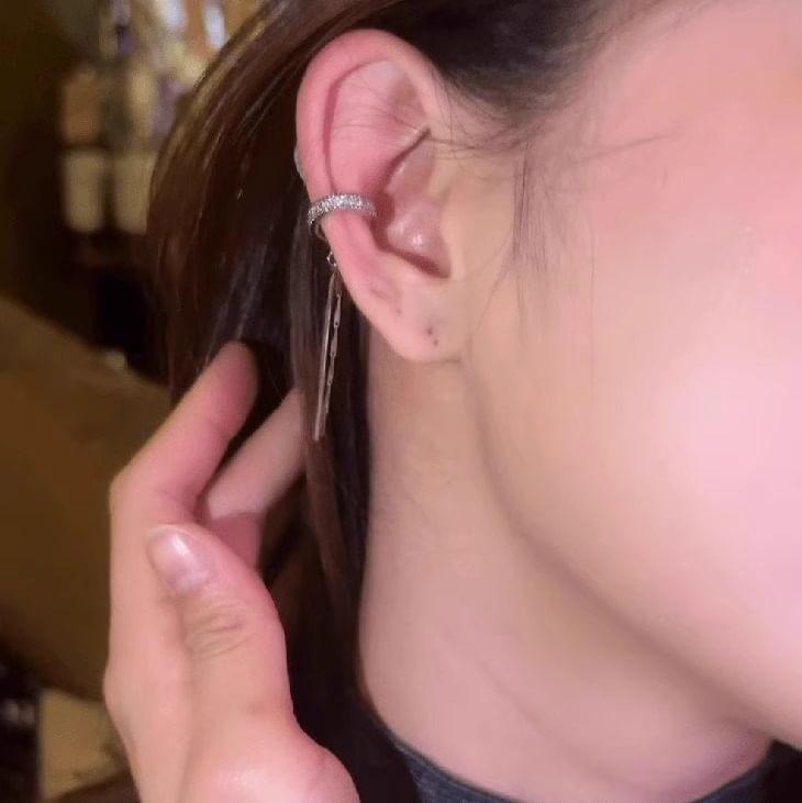 Stud Cuff Ear Rhinestone