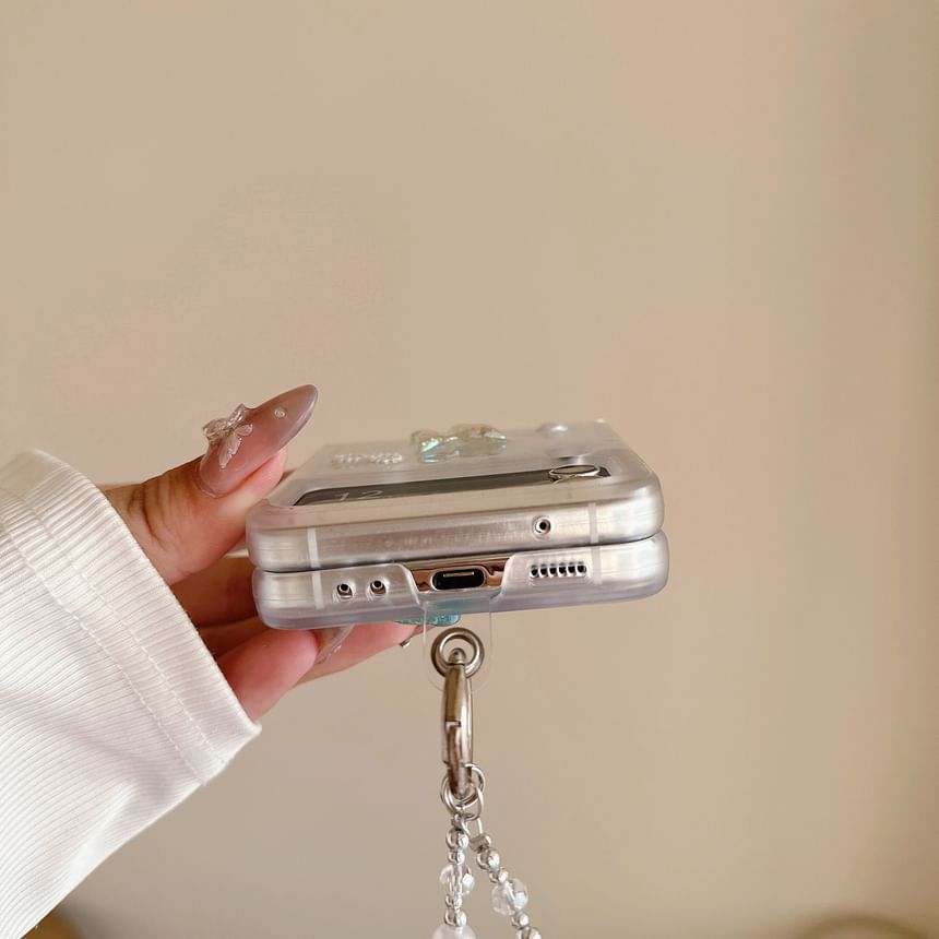 Butterfly Phone Case Strap / Set- Samsung Flip