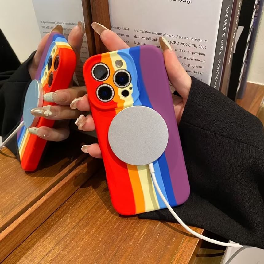 Phone Rainbow Case Stripe