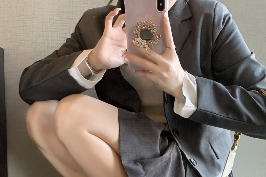 Pointed Kitten Heel Loafers Penny Slingback