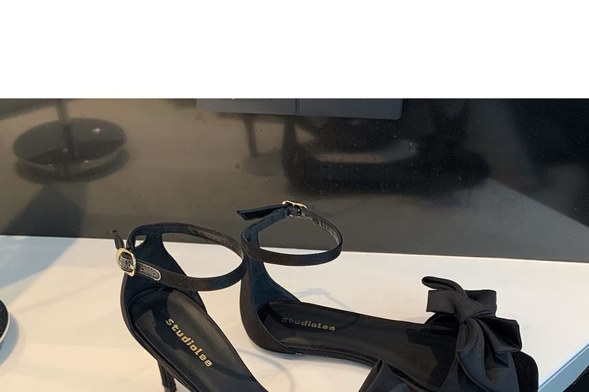 (Various Designs) Sandals Strap Bow Ankle