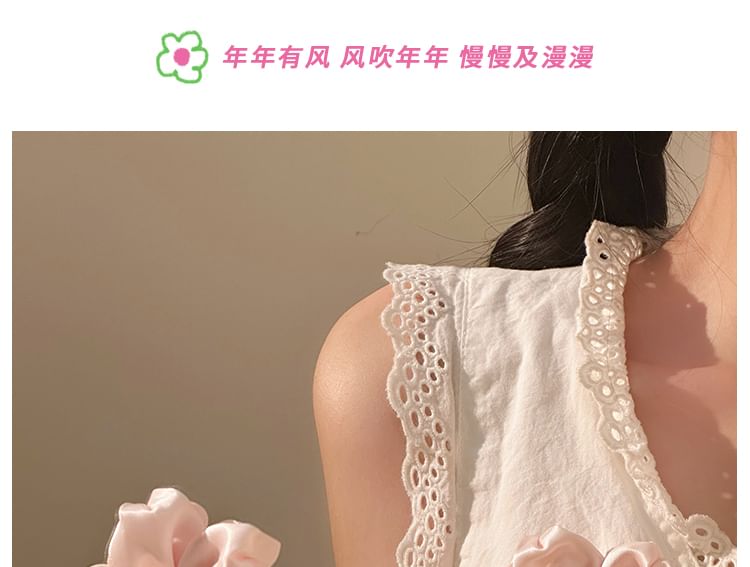 Clip / Hair Set Pearl Faux Flower