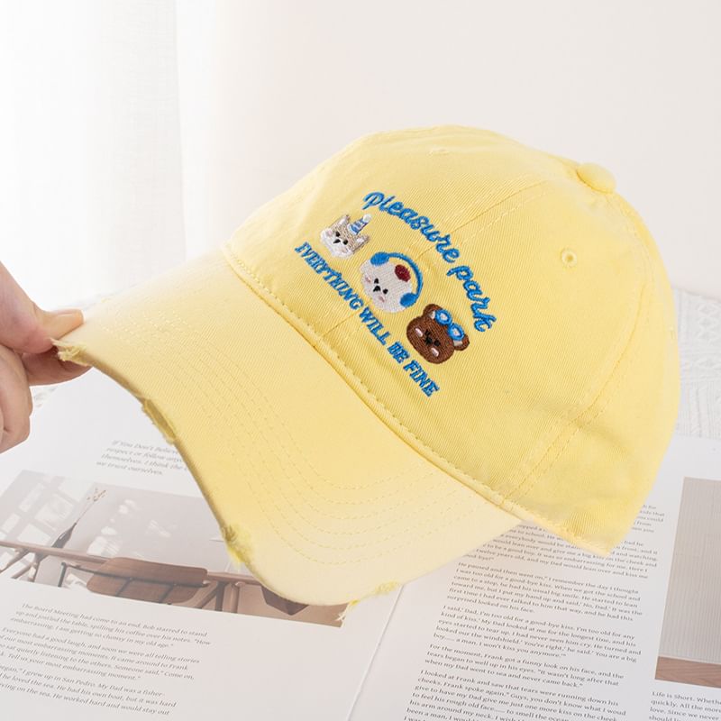 Cartoon Embroidered Cap Baseball