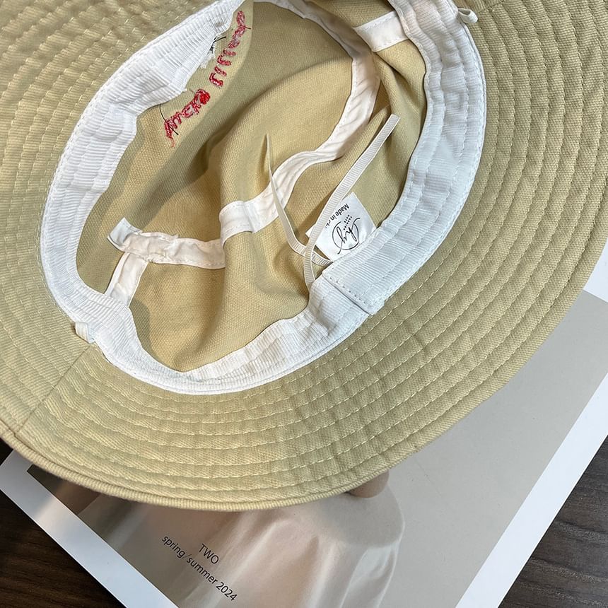 Dog Hat Embroidered Bucket