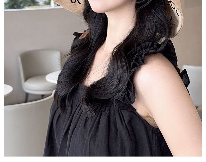 Straw Sun Print Hat Bow