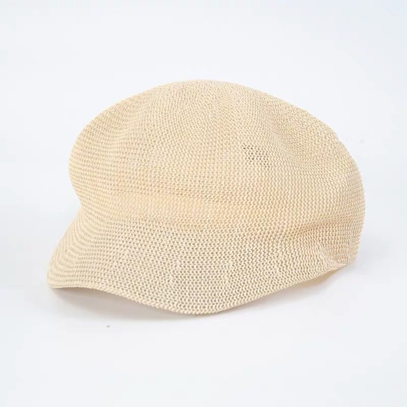 Straw Plain Beret