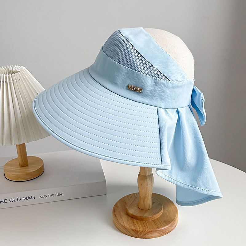 Plain Lettering Hat Sun