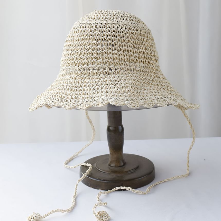 Straw Hat Sun Plain