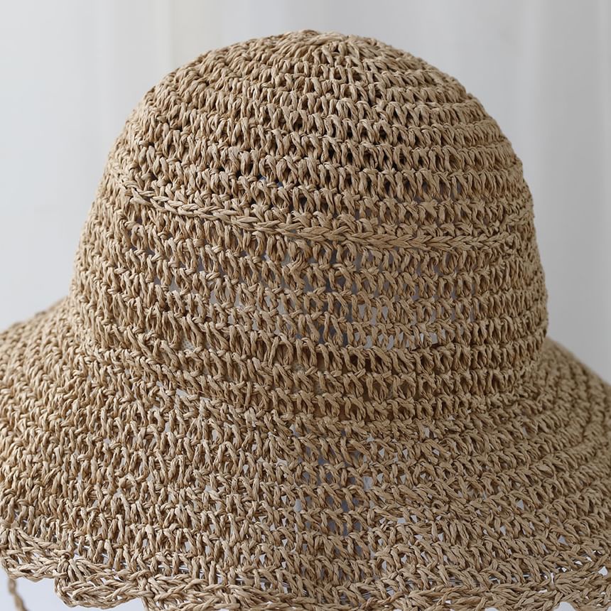 Straw Hat Sun Plain