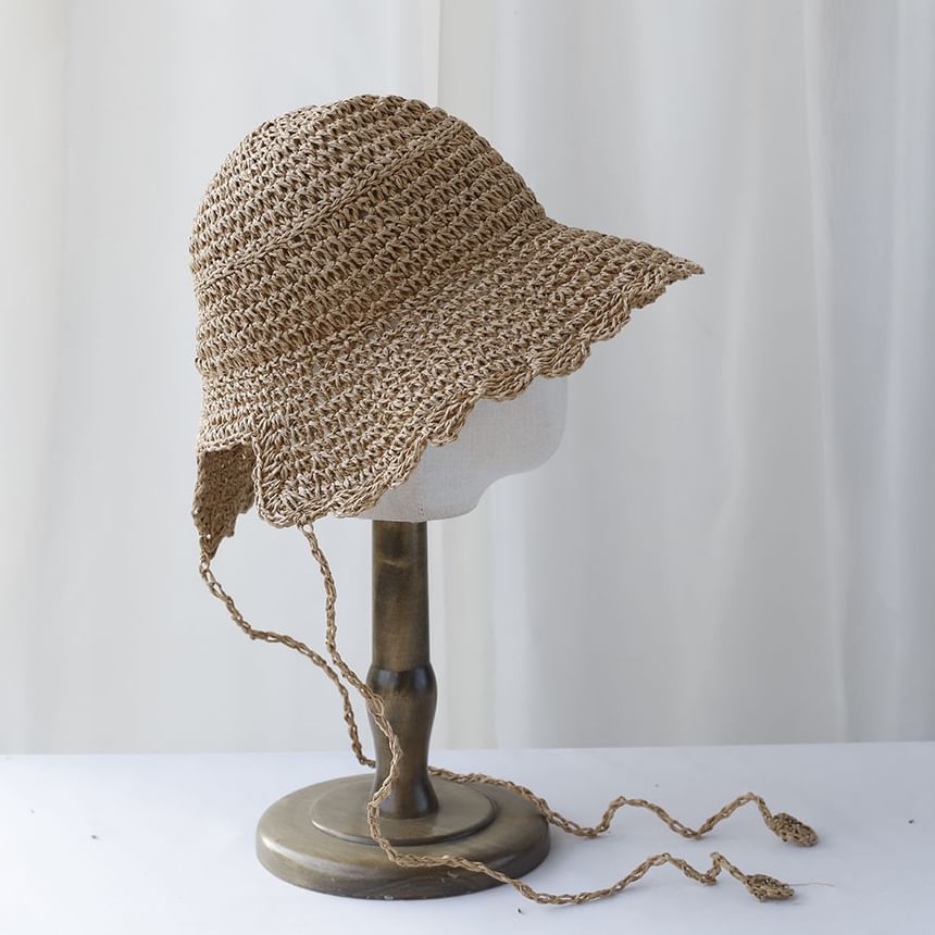 Straw Hat Sun Plain
