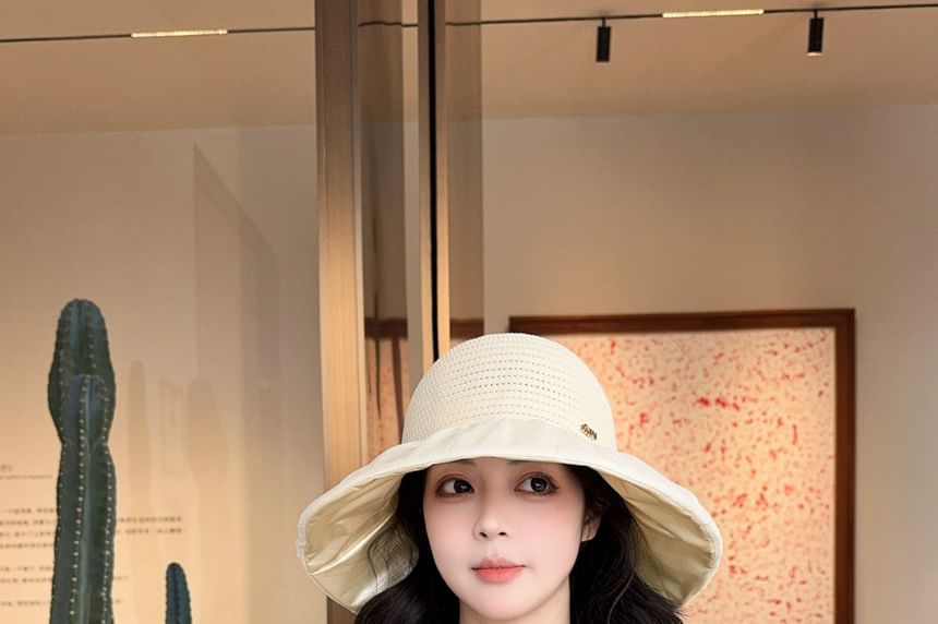 Straw Sun Hat Plain