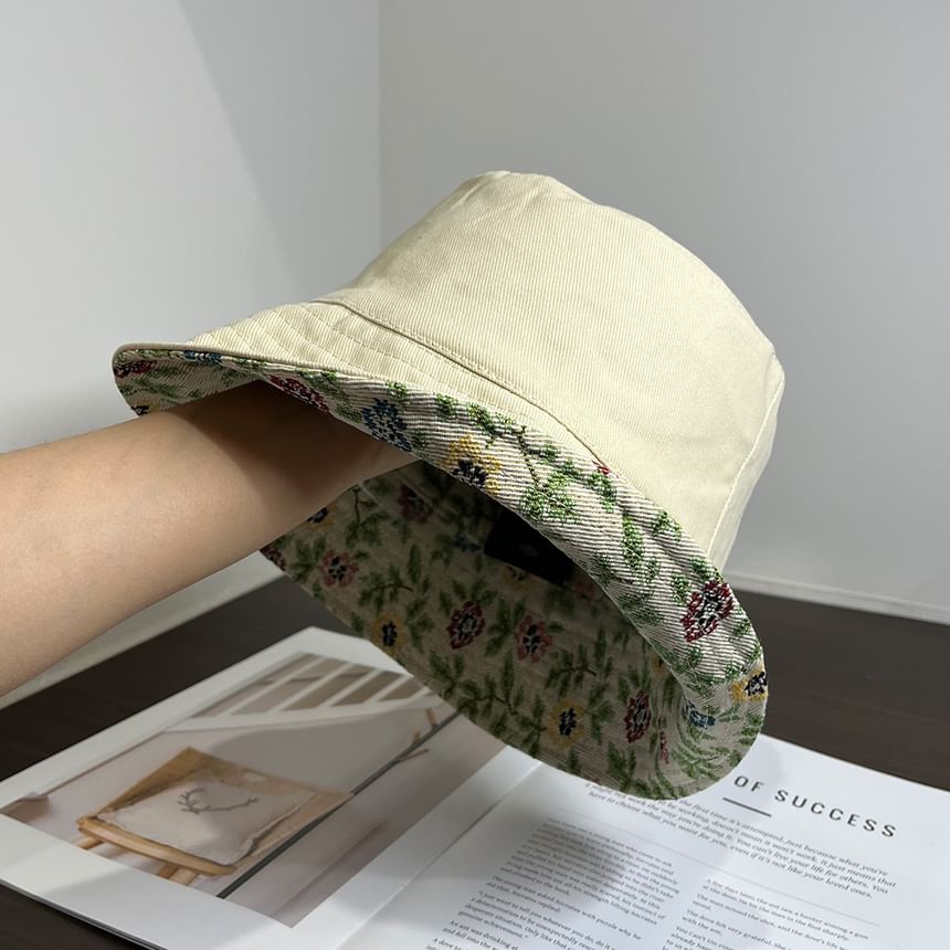Hat Floral Bucket