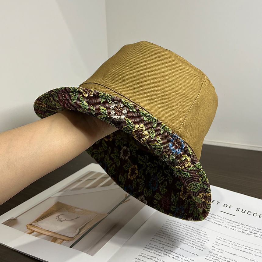 Hat Floral Bucket