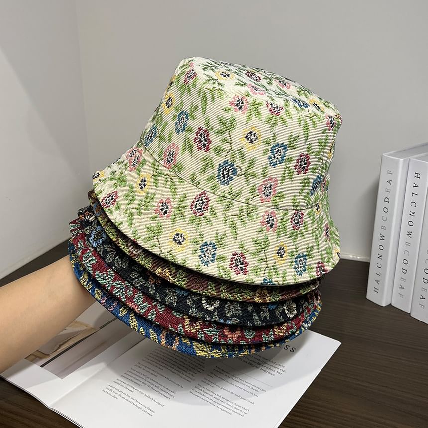 Hat Floral Bucket