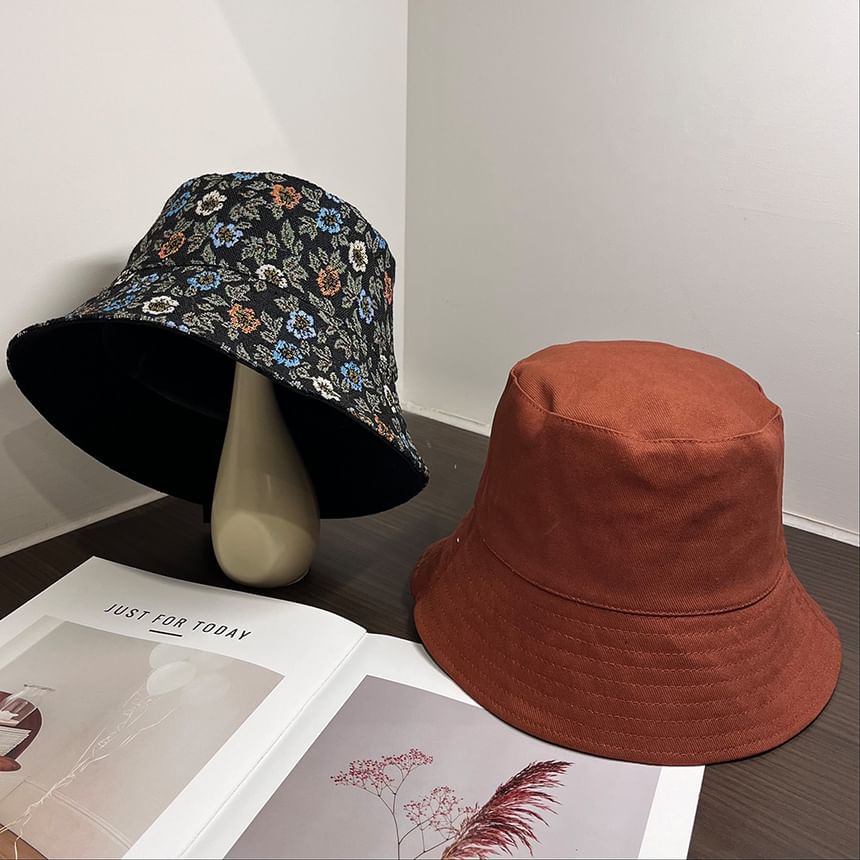 Hat Floral Bucket