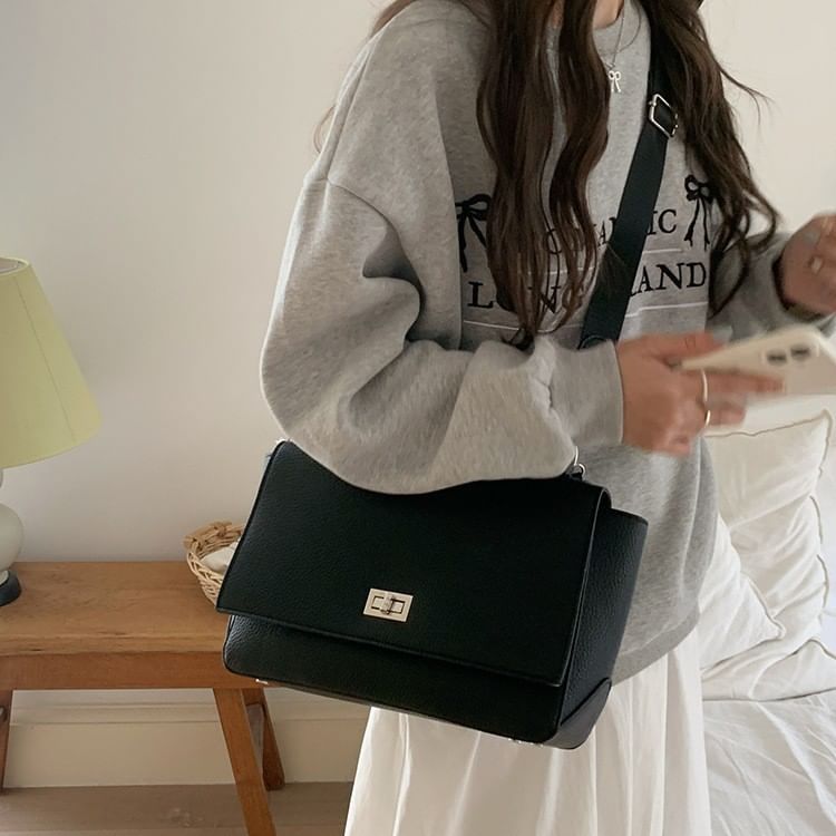 Faux Bag Satchel Leather