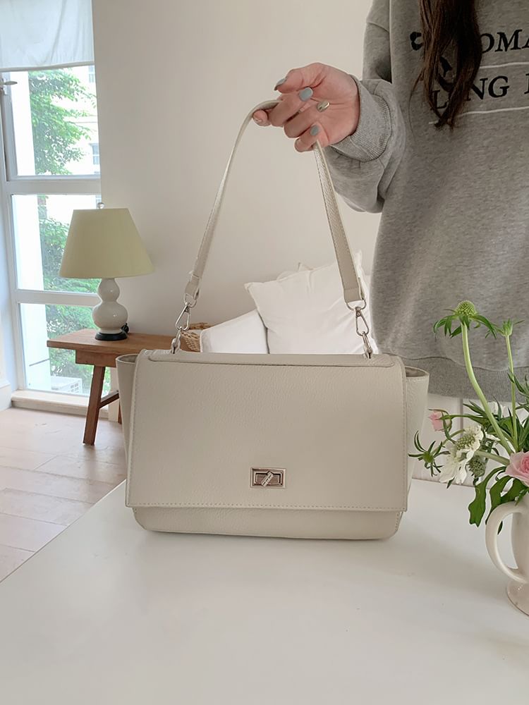 Faux Bag Satchel Leather