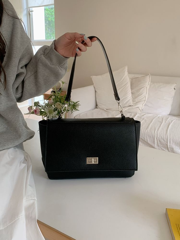 Faux Bag Satchel Leather