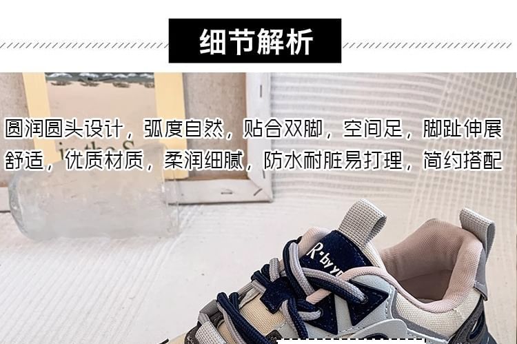 Sneakers Panel Platform