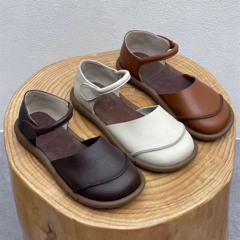 D'Orsay Leather Faux Shoes Platform