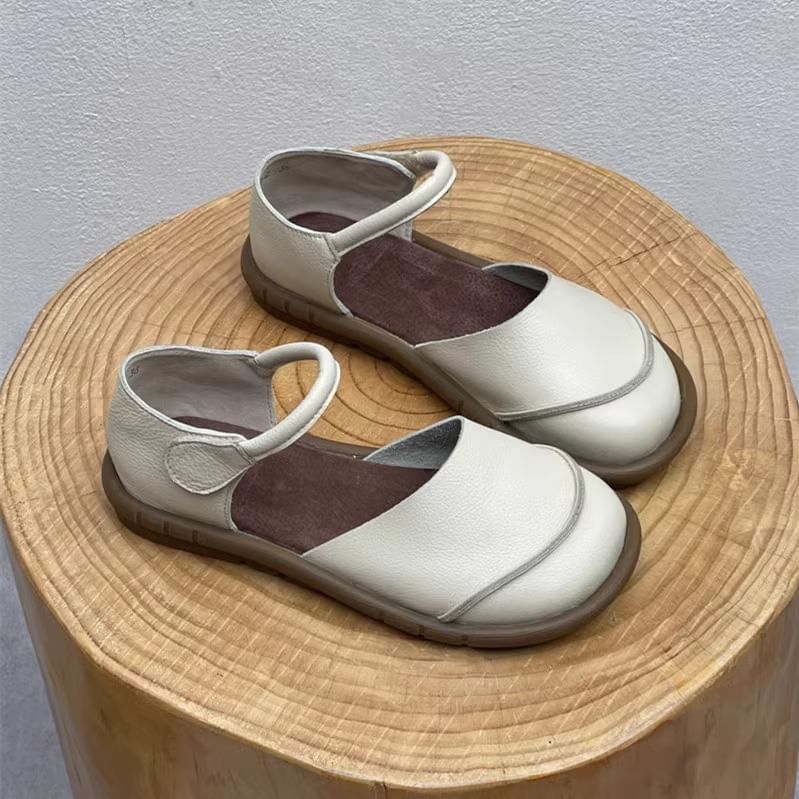 D'Orsay Leather Faux Shoes Platform