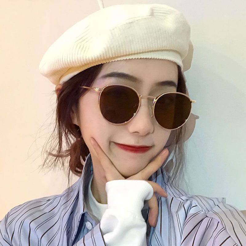 Sunglasses Round Metal Frame