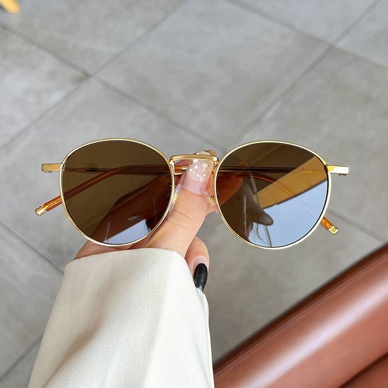 Sunglasses Round Metal Frame