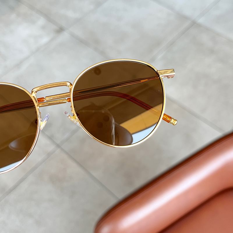 Sunglasses Round Metal Frame