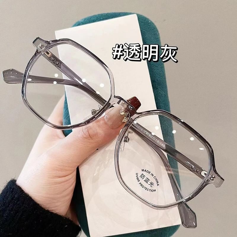 Light Geometric Blue Blocking Glasses