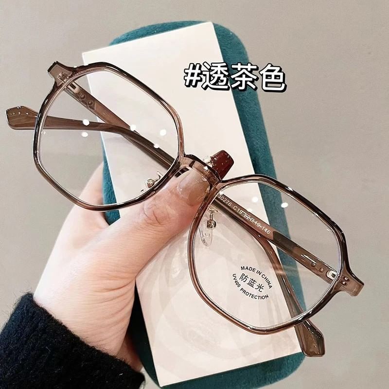 Light Geometric Blue Blocking Glasses