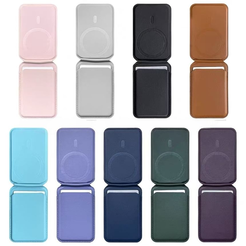 with Stand MagSafe) Holder Magnetic Plain (Compatible Card