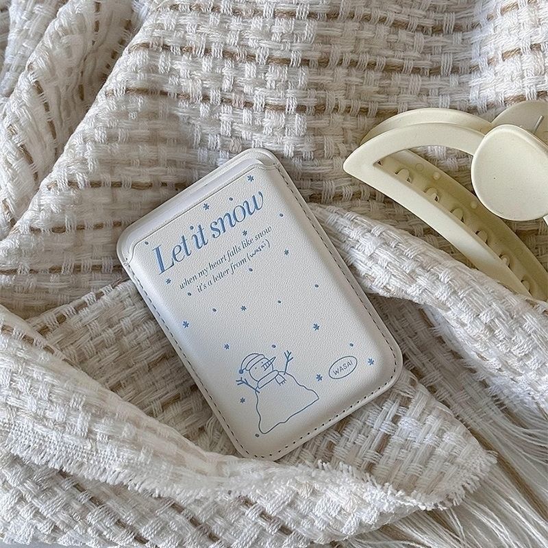 Magnetic Snowman Phone / Case Card MagSafe) with (Compatible