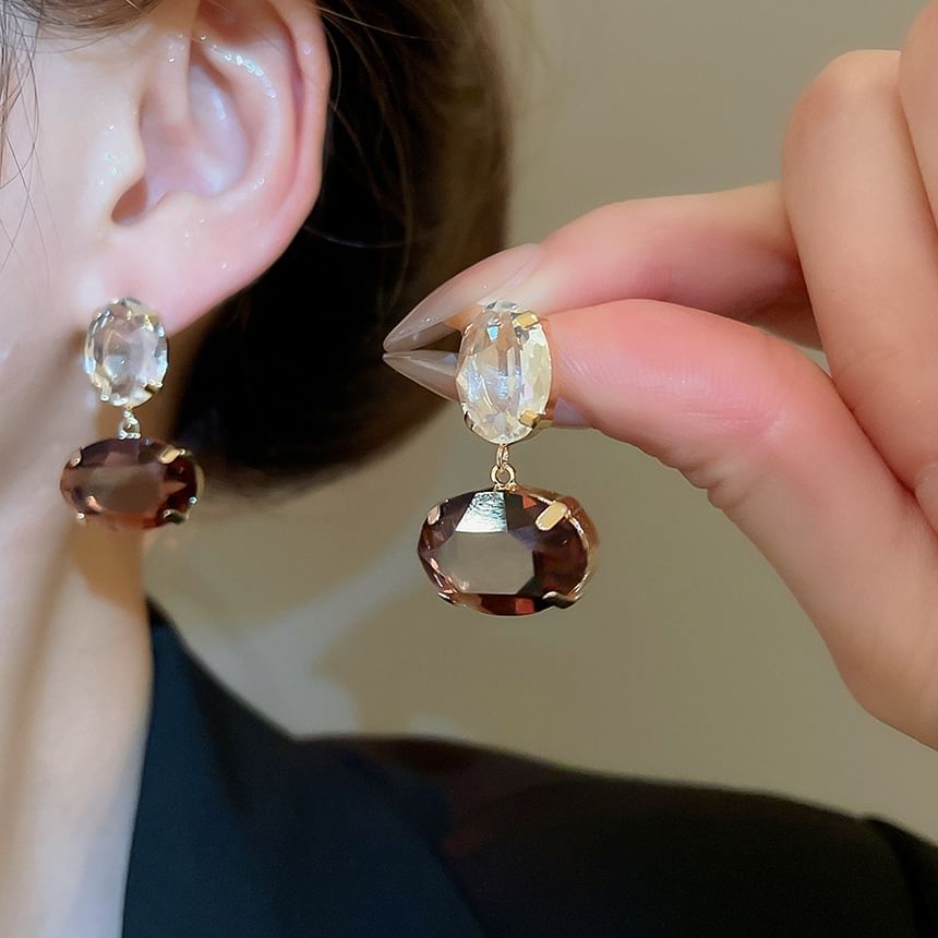 Rhinestone Earring Drop