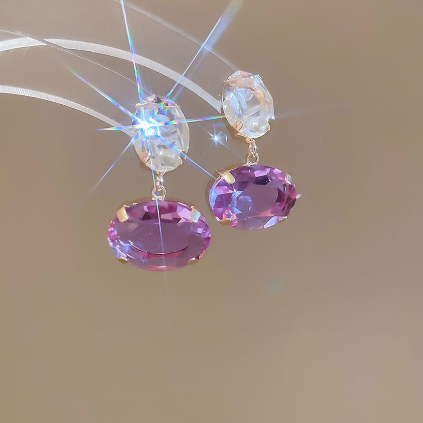 Rhinestone Earring Drop