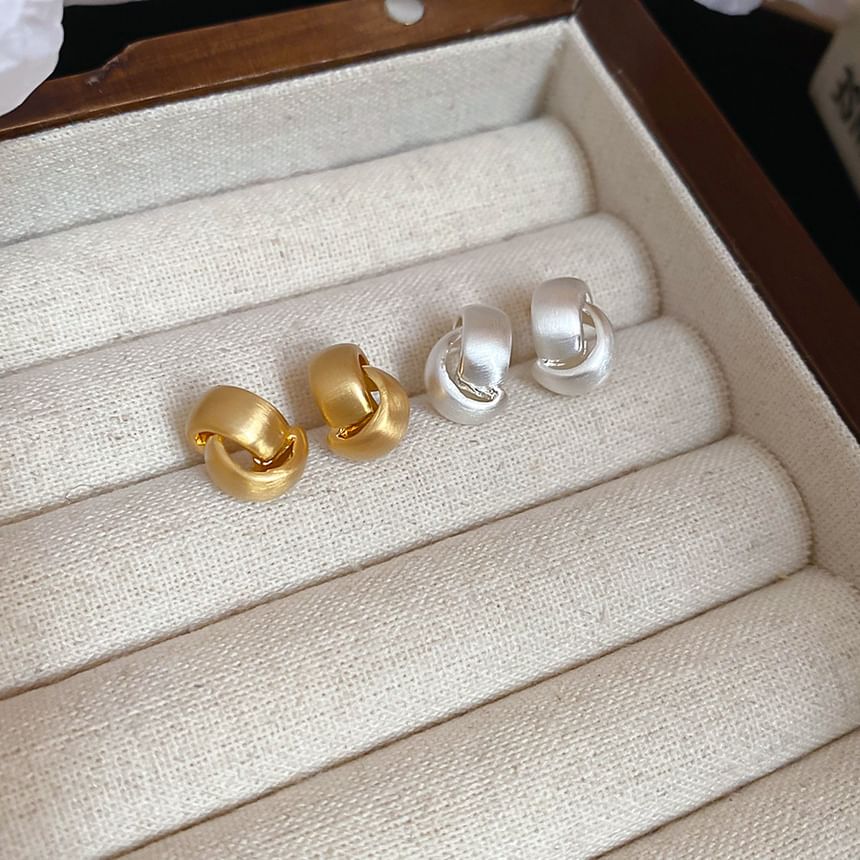 Layered Earring Stud