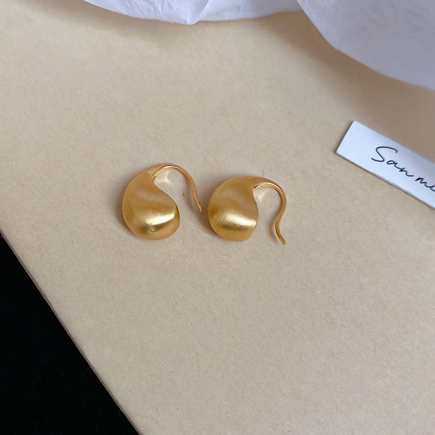 Stud Earring Droplet Hook