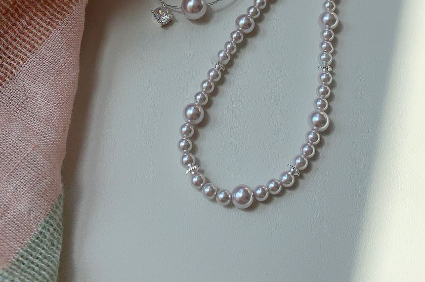 Pearl Faux Necklace