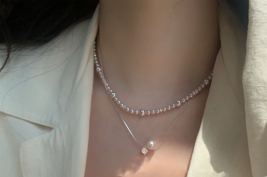 Pearl Faux Necklace